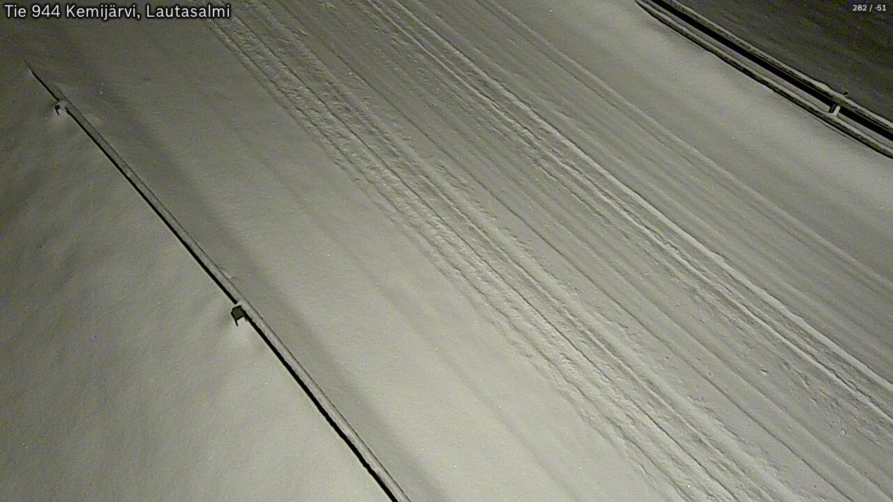 Weather Camera Image Road 944 Kemijärvi, Lautasalmi, Kemijärvi, Lappi