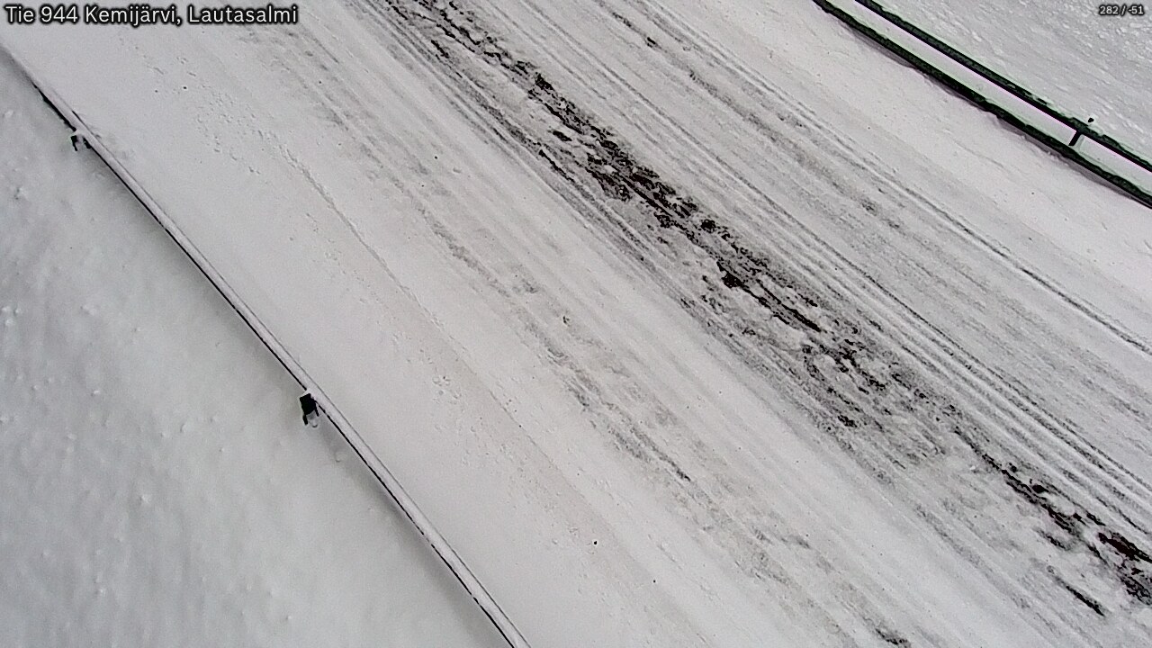 Kelikamerat Kuva Tie 944 Kemijärvi, Lautasalmi, Kemijärvi, Lappi