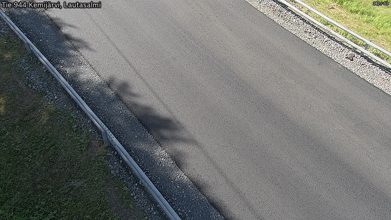 Weather Camera Image Väg 944 Kemijärvi, Lautasalmi, Kemijärvi, Lappi