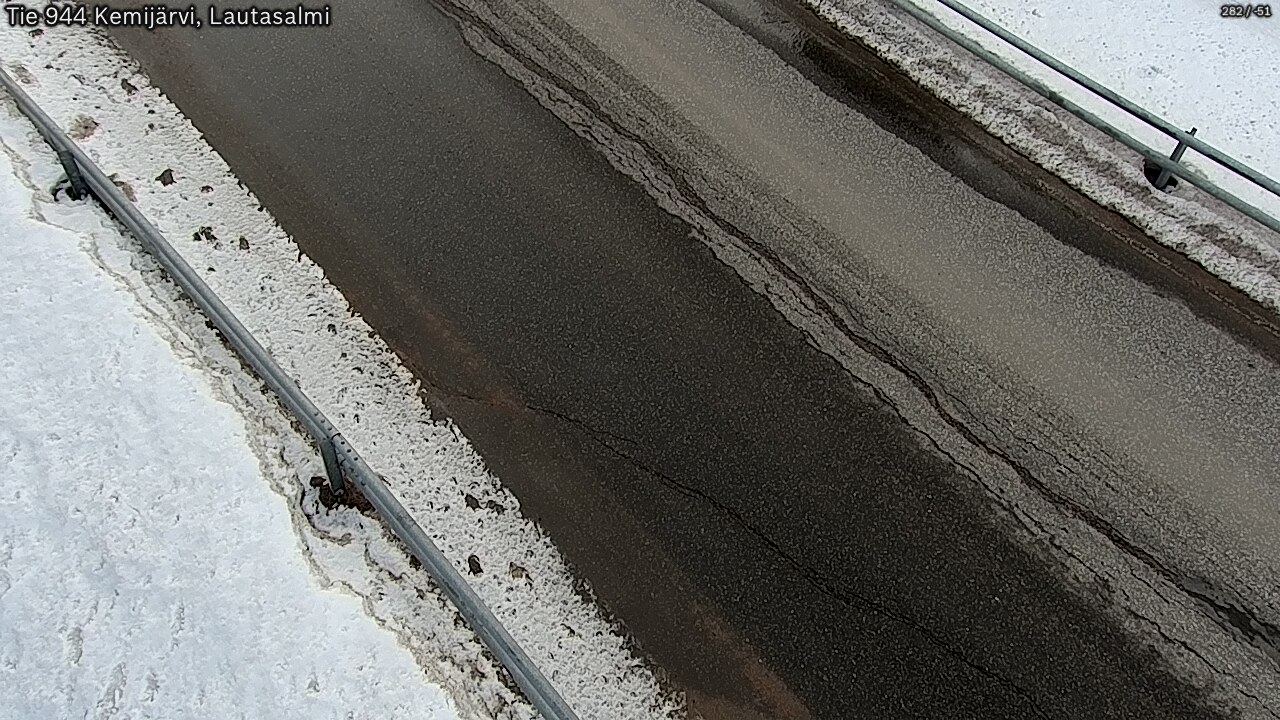 Weather Camera Image Road 944 Kemijärvi, Lautasalmi, Kemijärvi, Lappi