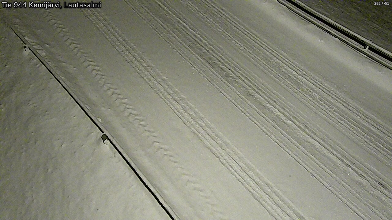 Kelikamerat Kuva Tie 944 Kemijärvi, Lautasalmi, Kemijärvi, Lappi