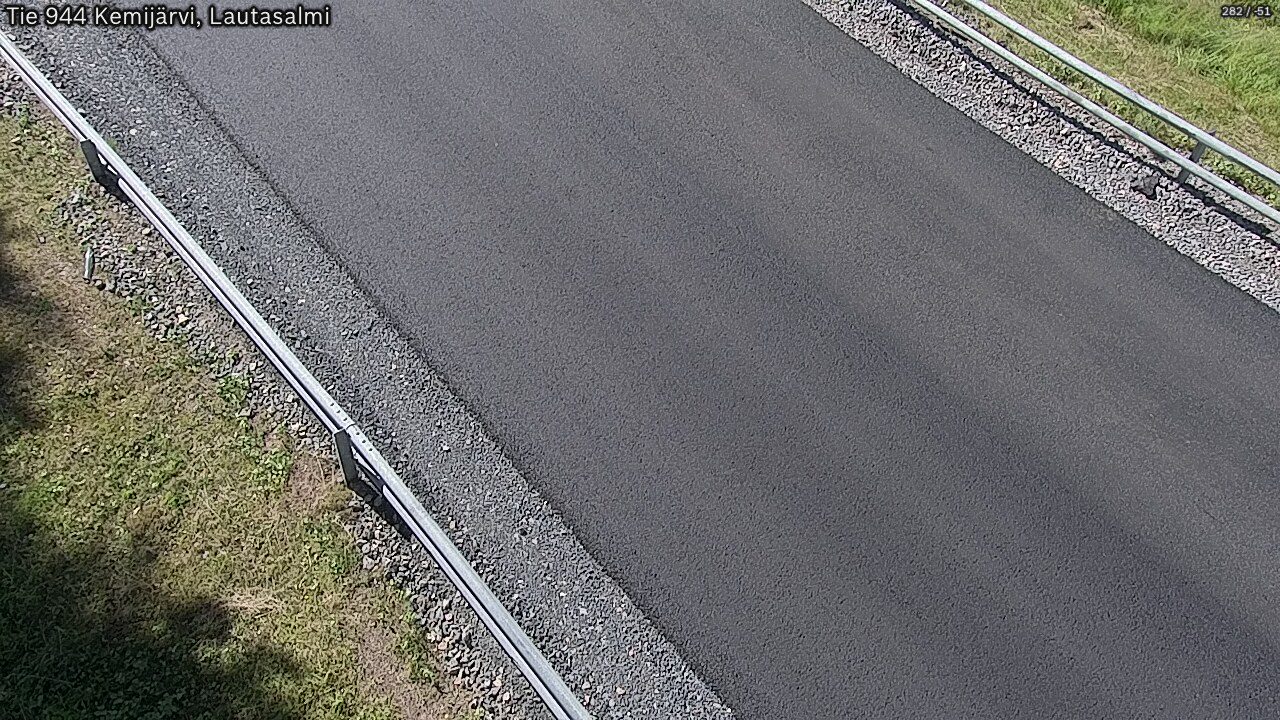 Weather Camera Image Väg 944 Kemijärvi, Lautasalmi, Kemijärvi, Lappi