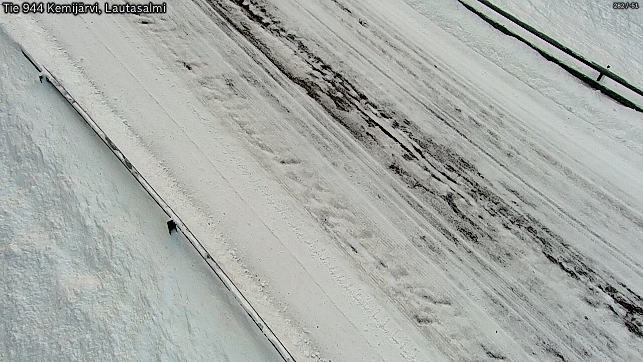 Weather Camera Image Road 944 Kemijärvi, Lautasalmi, Kemijärvi, Lappi