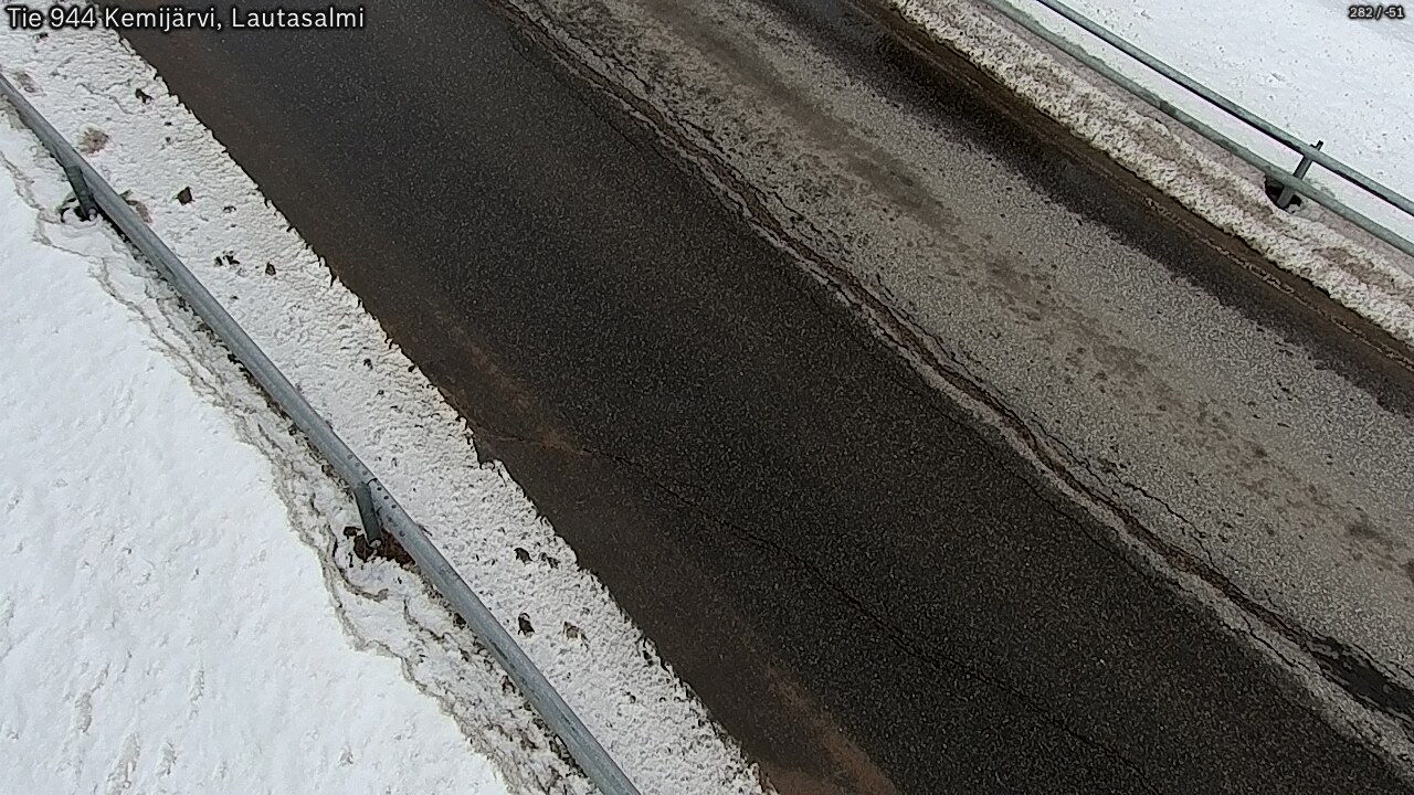 Weather Camera Image Road 944 Kemijärvi, Lautasalmi, Kemijärvi, Lappi