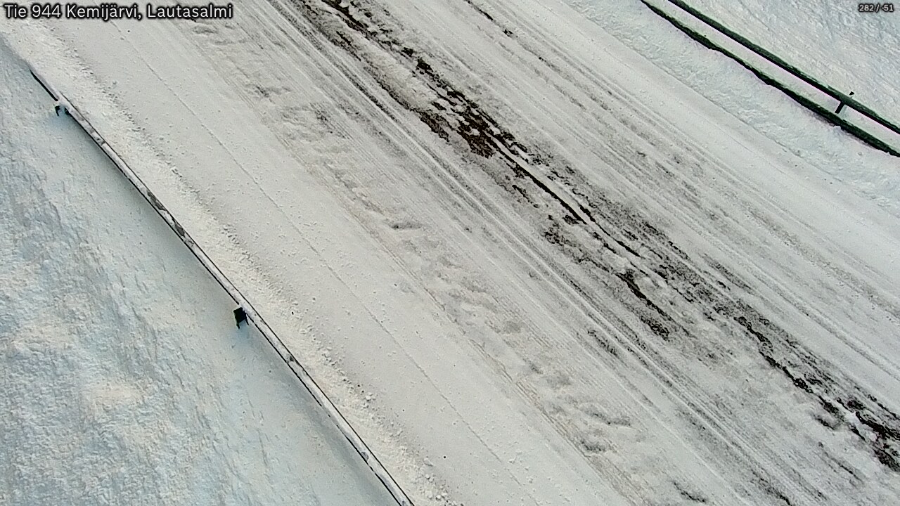 Weather Camera Image Road 944 Kemijärvi, Lautasalmi, Kemijärvi, Lappi