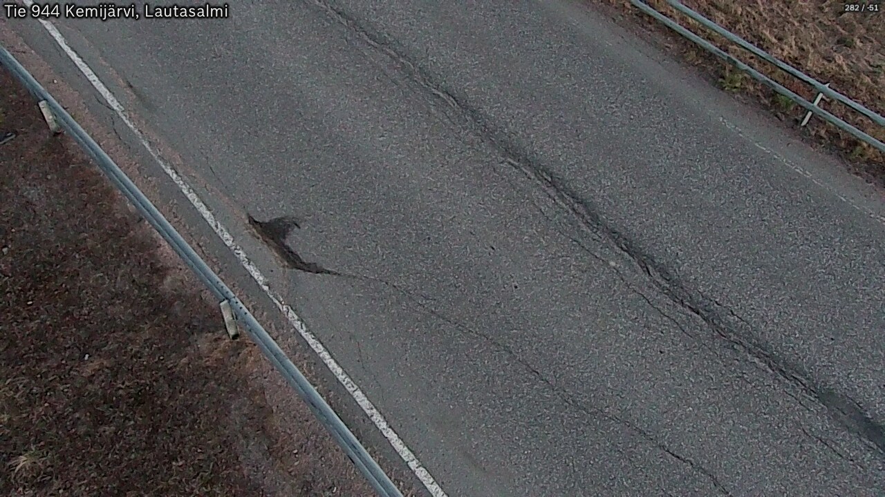 Weather Camera Image Road 944 Kemijärvi, Lautasalmi, Kemijärvi, Lappi