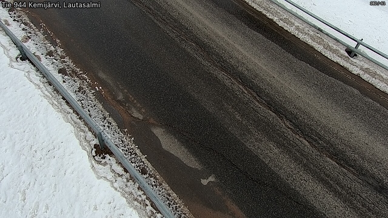 Weather Camera Image Road 944 Kemijärvi, Lautasalmi, Kemijärvi, Lappi