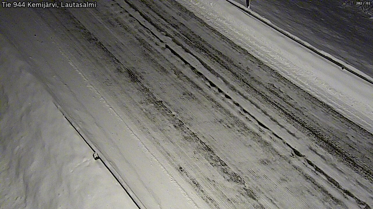Kelikamerat Kuva Tie 944 Kemijärvi, Lautasalmi, Kemijärvi, Lappi