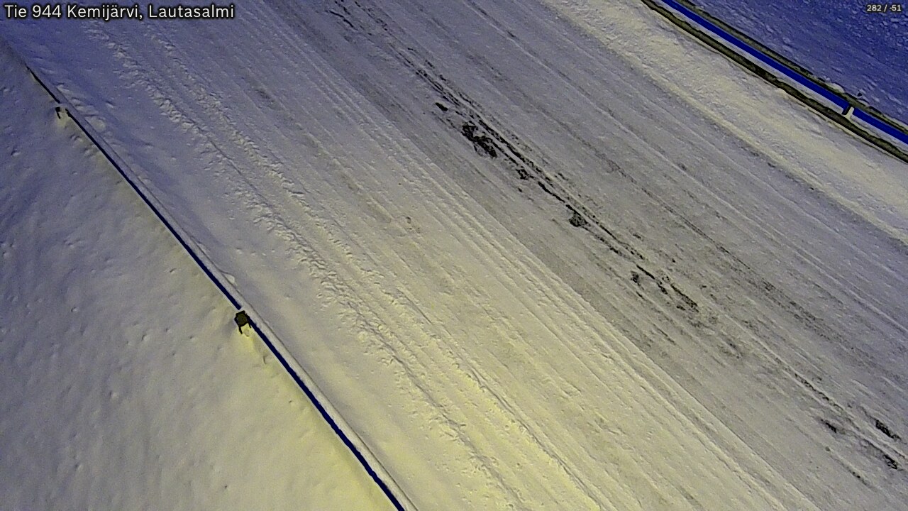 Kelikamerat Kuva Tie 944 Kemijärvi, Lautasalmi, Kemijärvi, Lappi