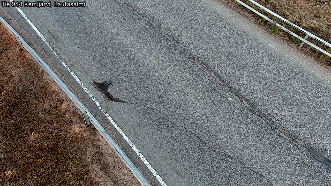 Kelikamerat Kuva Tie 944 Kemijärvi, Lautasalmi, Kemijärvi, Lappi