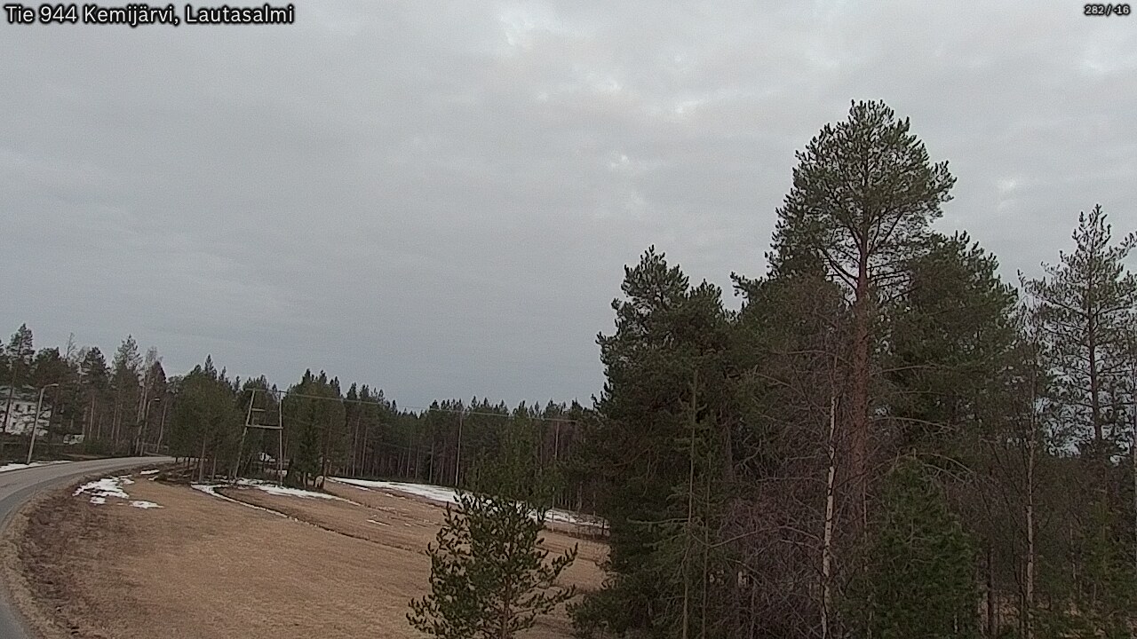 Kelikamerat Kuva Tie 944 Kemijärvi, Lautasalmi, Kemijärvi, Lappi