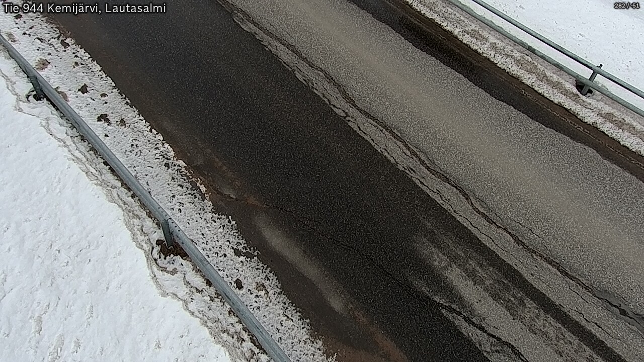 Weather Camera Image Road 944 Kemijärvi, Lautasalmi, Kemijärvi, Lappi