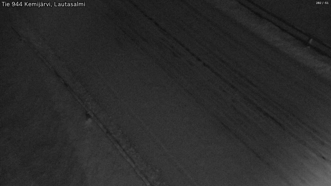 Weather Camera Image Road 944 Kemijärvi, Lautasalmi, Kemijärvi, Lappi