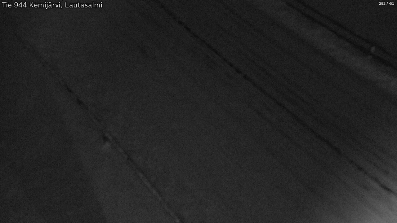 Weather Camera Image Road 944 Kemijärvi, Lautasalmi, Kemijärvi, Lappi