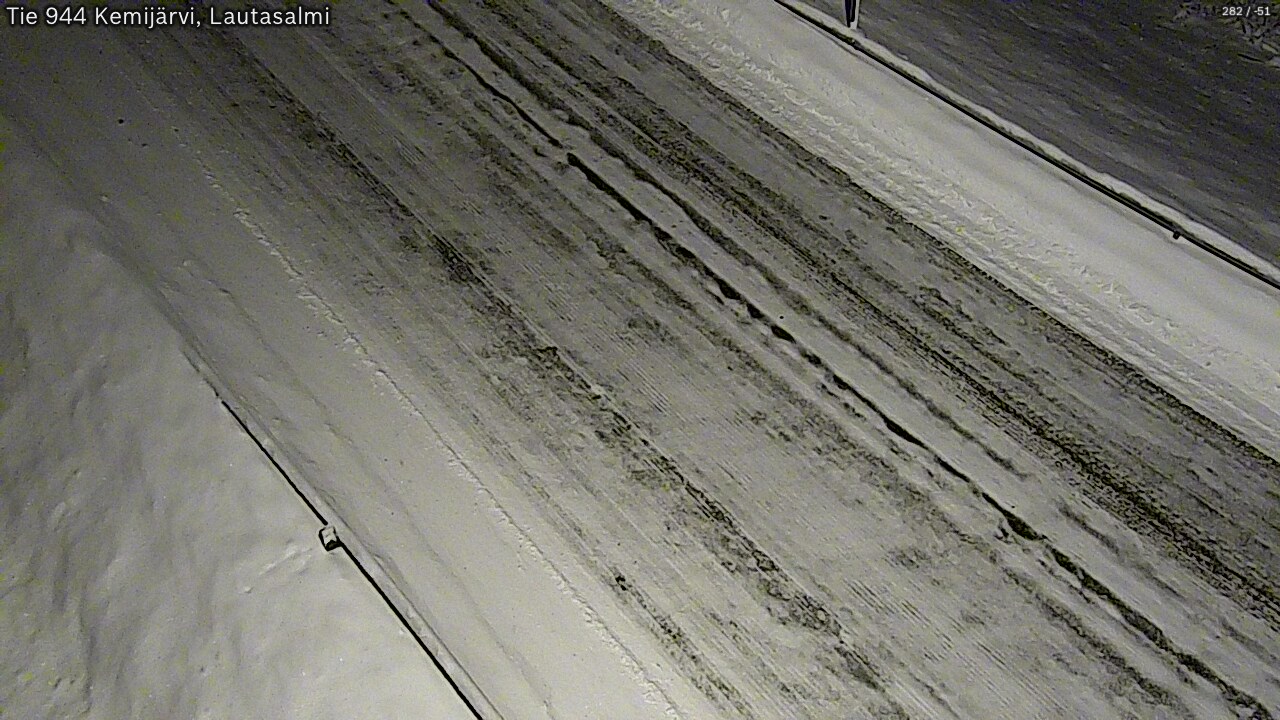 Kelikamerat Kuva Tie 944 Kemijärvi, Lautasalmi, Kemijärvi, Lappi