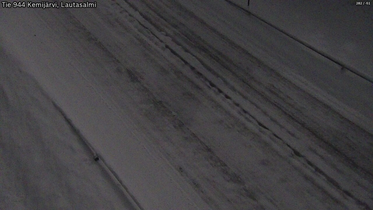 Kelikamerat Kuva Tie 944 Kemijärvi, Lautasalmi, Kemijärvi, Lappi