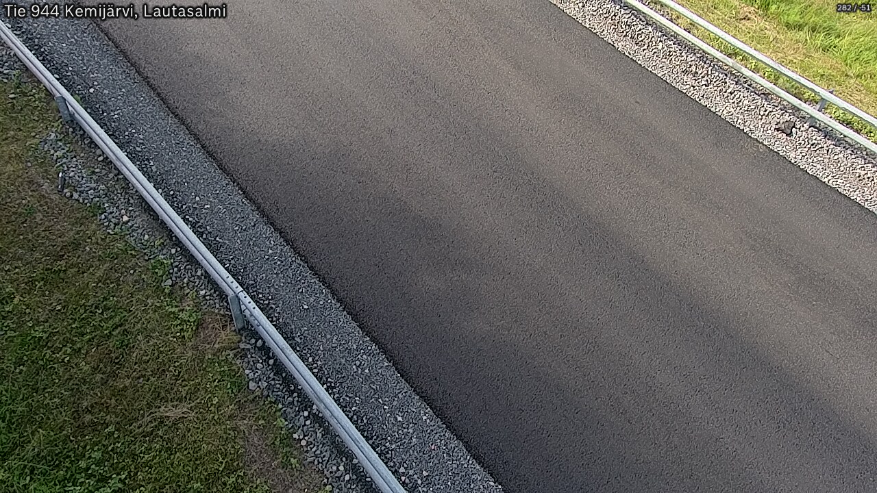 Weather Camera Image Väg 944 Kemijärvi, Lautasalmi, Kemijärvi, Lappi
