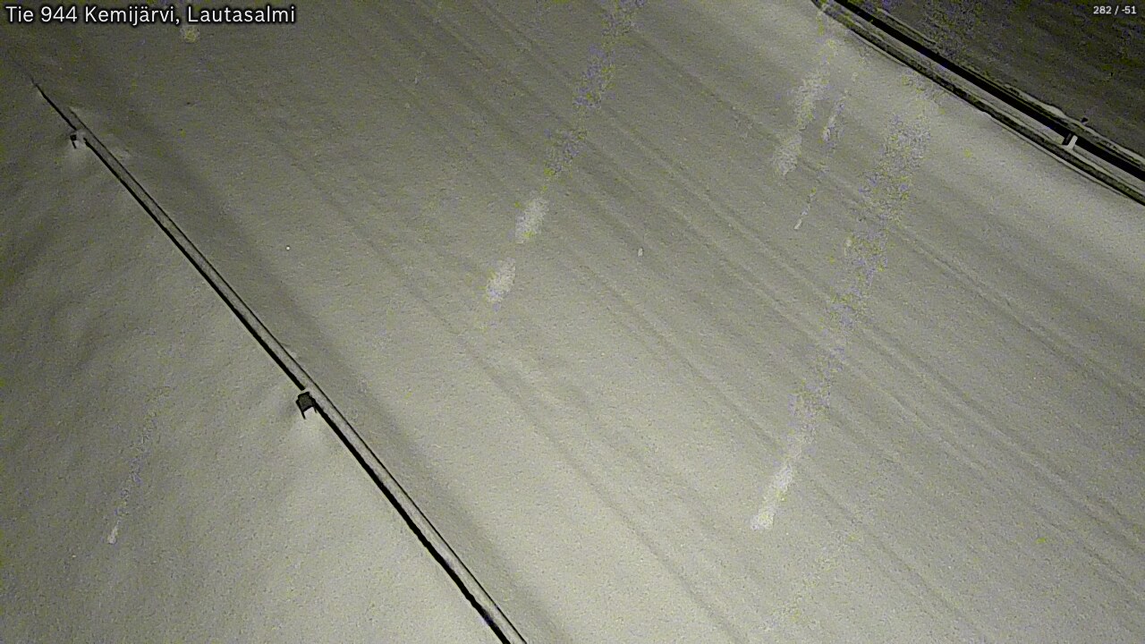 Weather Camera Image Road 944 Kemijärvi, Lautasalmi, Kemijärvi, Lappi