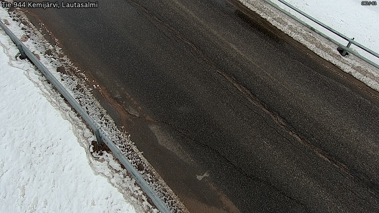 Weather Camera Image Road 944 Kemijärvi, Lautasalmi, Kemijärvi, Lappi
