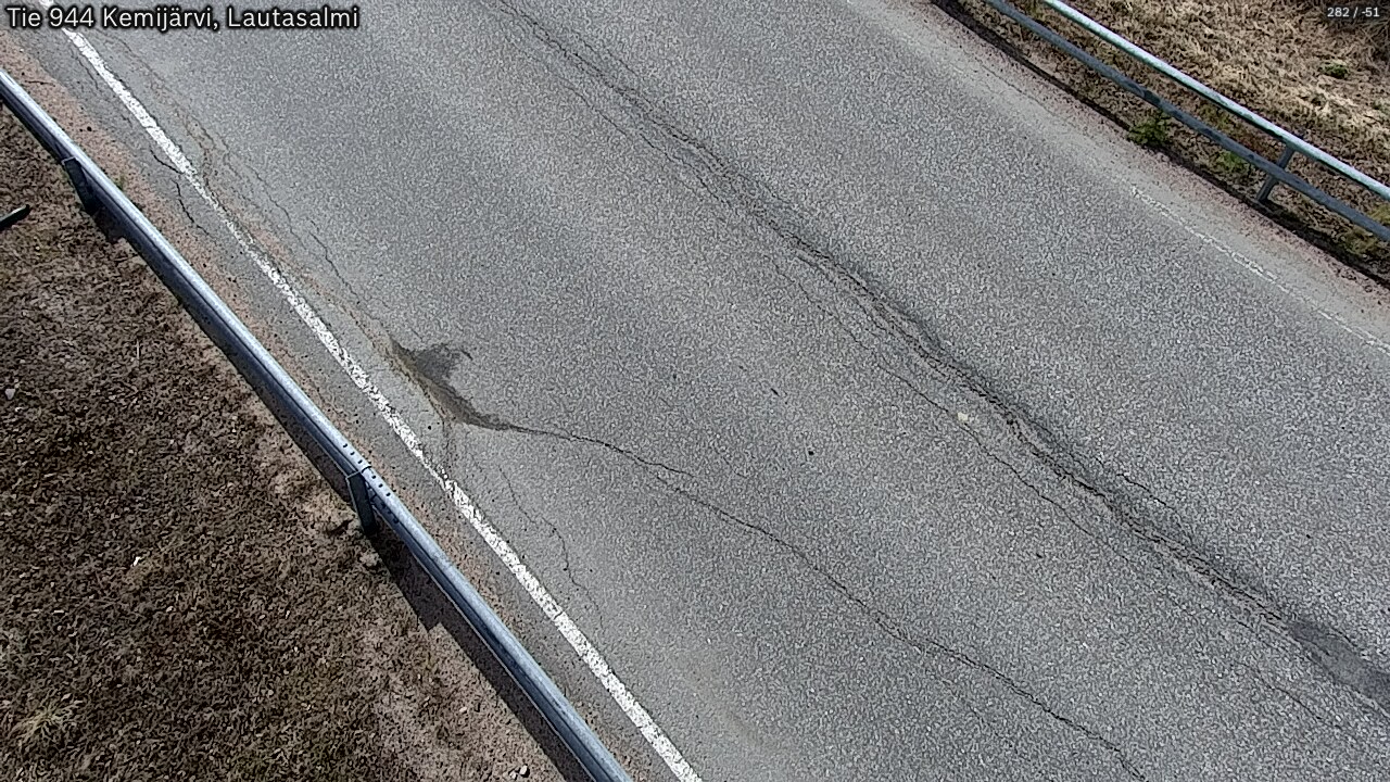 Weather Camera Image Väg 944 Kemijärvi, Lautasalmi, Kemijärvi, Lappi