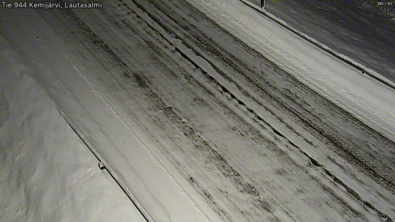 Kelikamerat Kuva Tie 944 Kemijärvi, Lautasalmi, Kemijärvi, Lappi