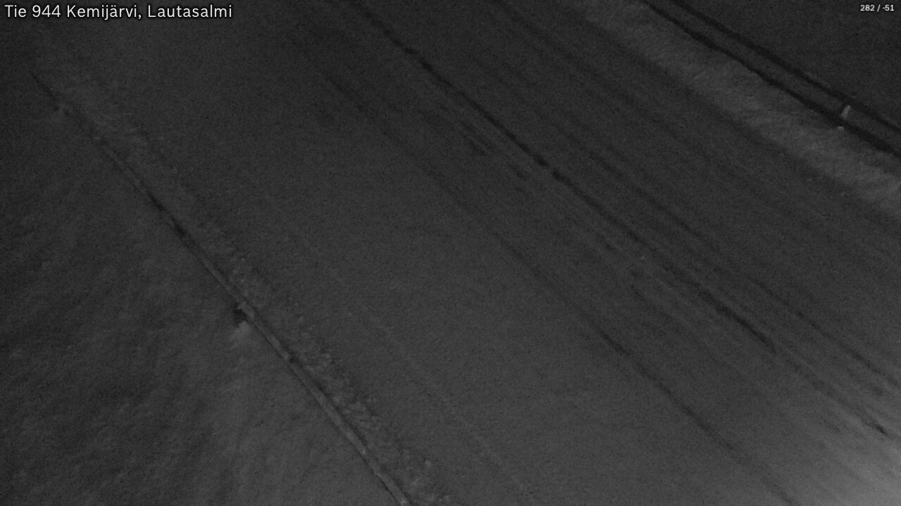 Weather Camera Image Road 944 Kemijärvi, Lautasalmi, Kemijärvi, Lappi