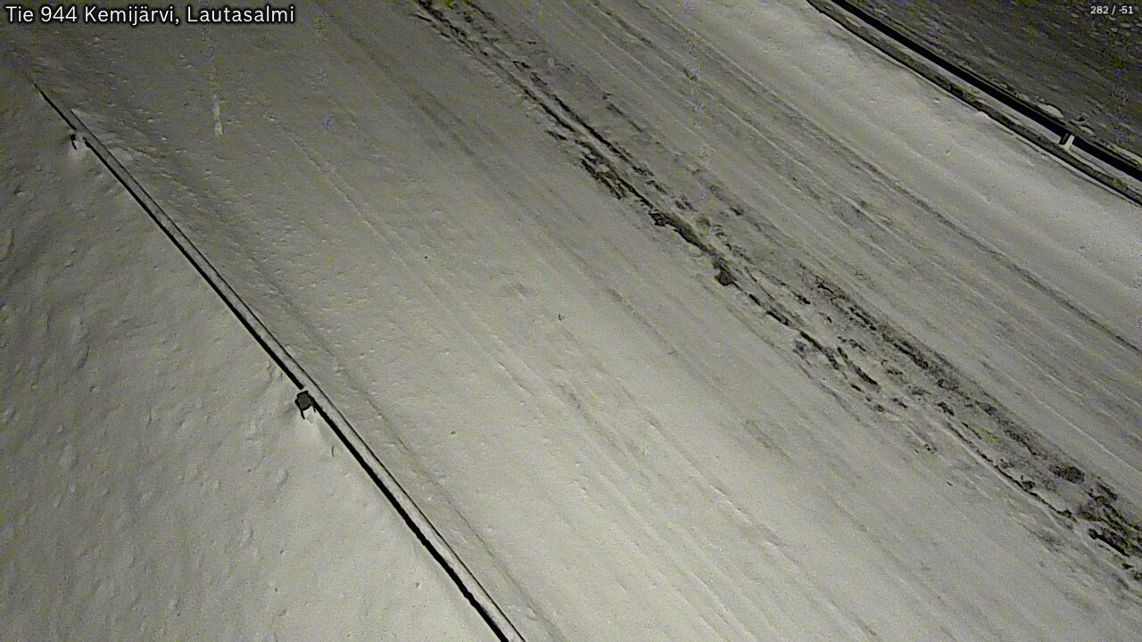 Weather Camera Image Road 944 Kemijärvi, Lautasalmi, Kemijärvi, Lappi