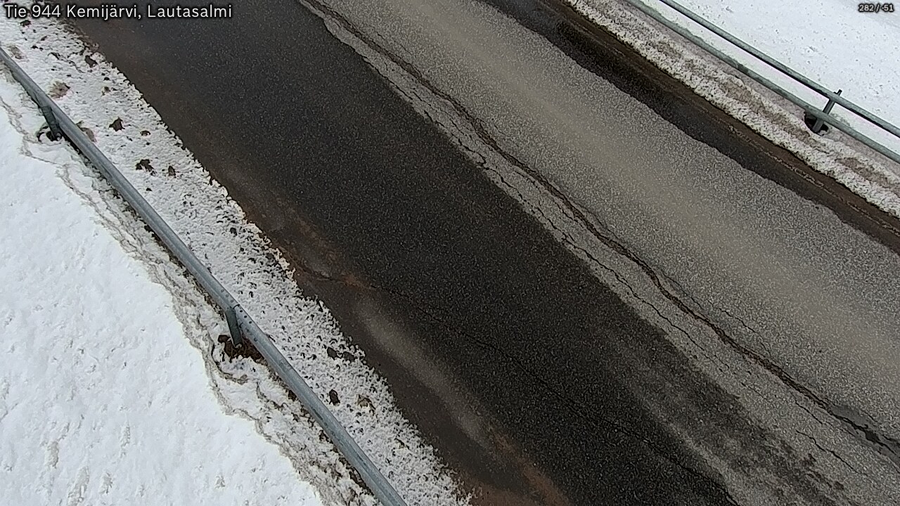 Weather Camera Image Road 944 Kemijärvi, Lautasalmi, Kemijärvi, Lappi