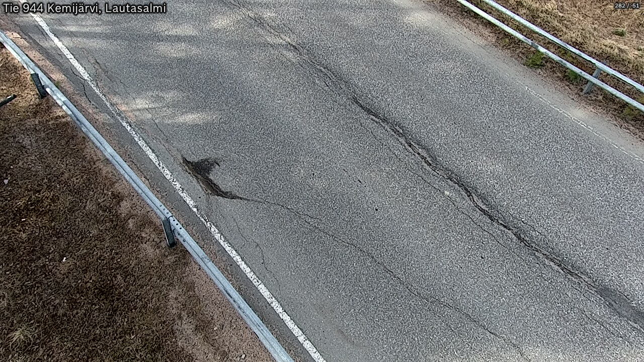 Weather Camera Image Väg 944 Kemijärvi, Lautasalmi, Kemijärvi, Lappi