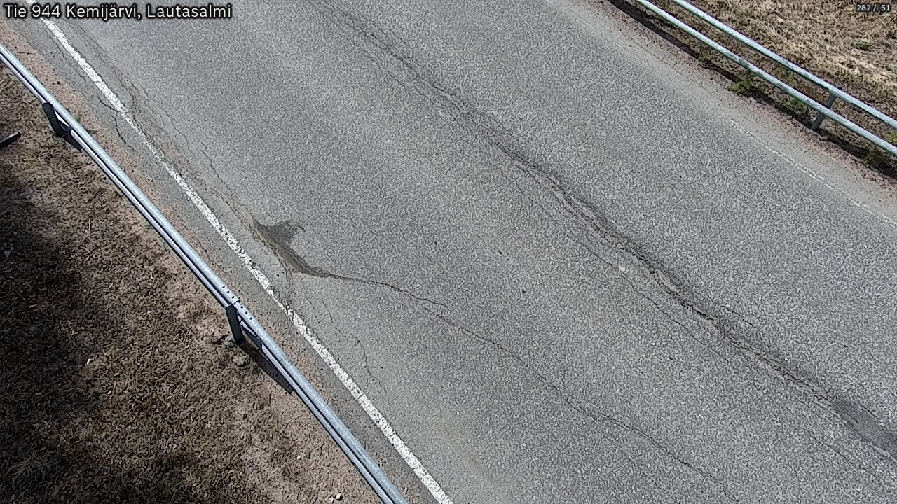 Weather Camera Image Väg 944 Kemijärvi, Lautasalmi, Kemijärvi, Lappi