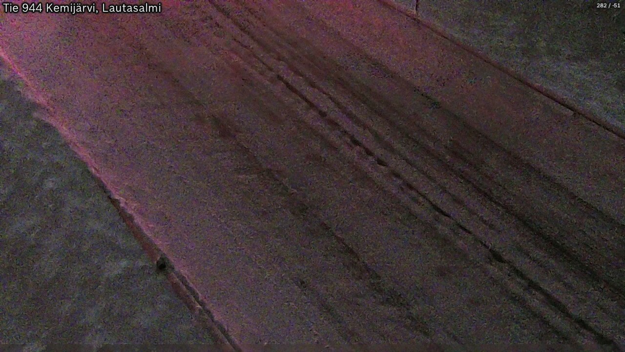 Kelikamerat Kuva Tie 944 Kemijärvi, Lautasalmi, Kemijärvi, Lappi