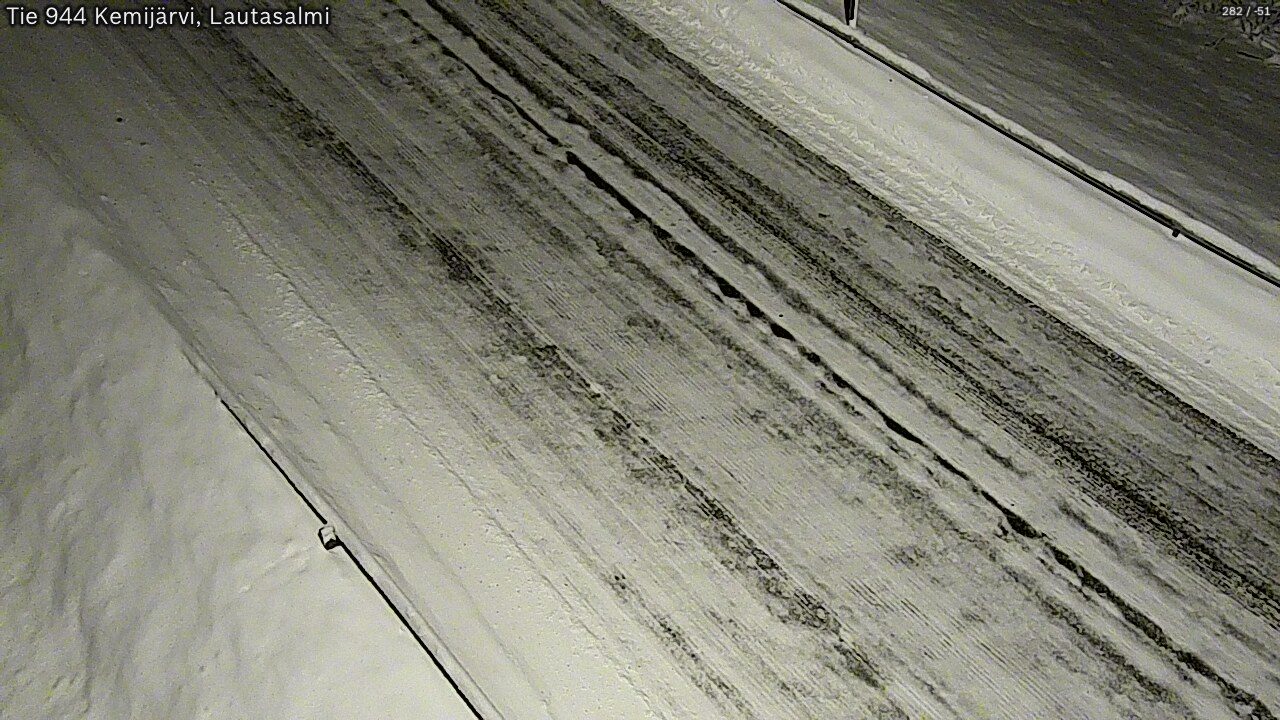 Kelikamerat Kuva Tie 944 Kemijärvi, Lautasalmi, Kemijärvi, Lappi