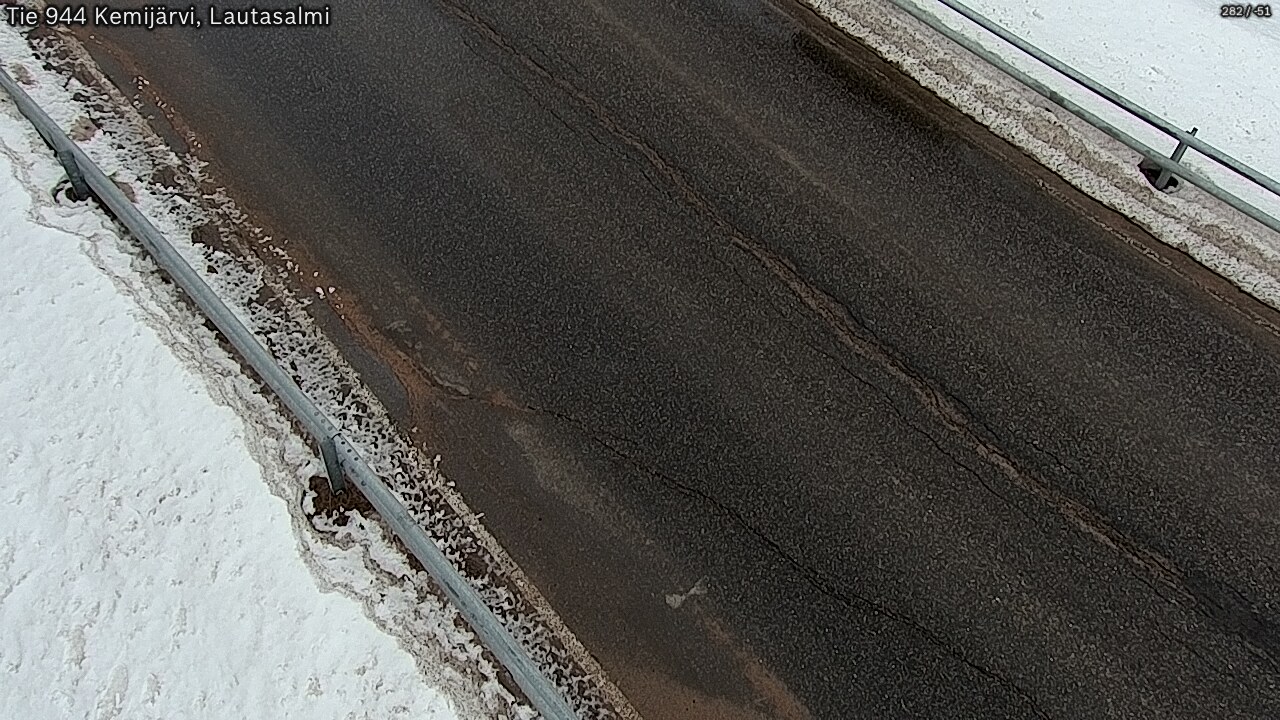 Weather Camera Image Road 944 Kemijärvi, Lautasalmi, Kemijärvi, Lappi