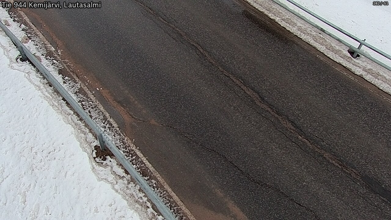 Weather Camera Image Väg 944 Kemijärvi, Lautasalmi, Kemijärvi, Lappi