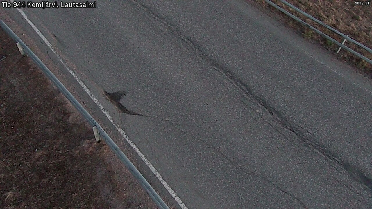 Weather Camera Image Road 944 Kemijärvi, Lautasalmi, Kemijärvi, Lappi