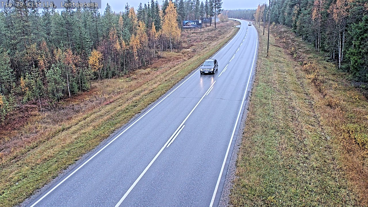 Kelikamerat Kuva Tie 79 Kittilä, Lentoasema, Kittilä, Lappi