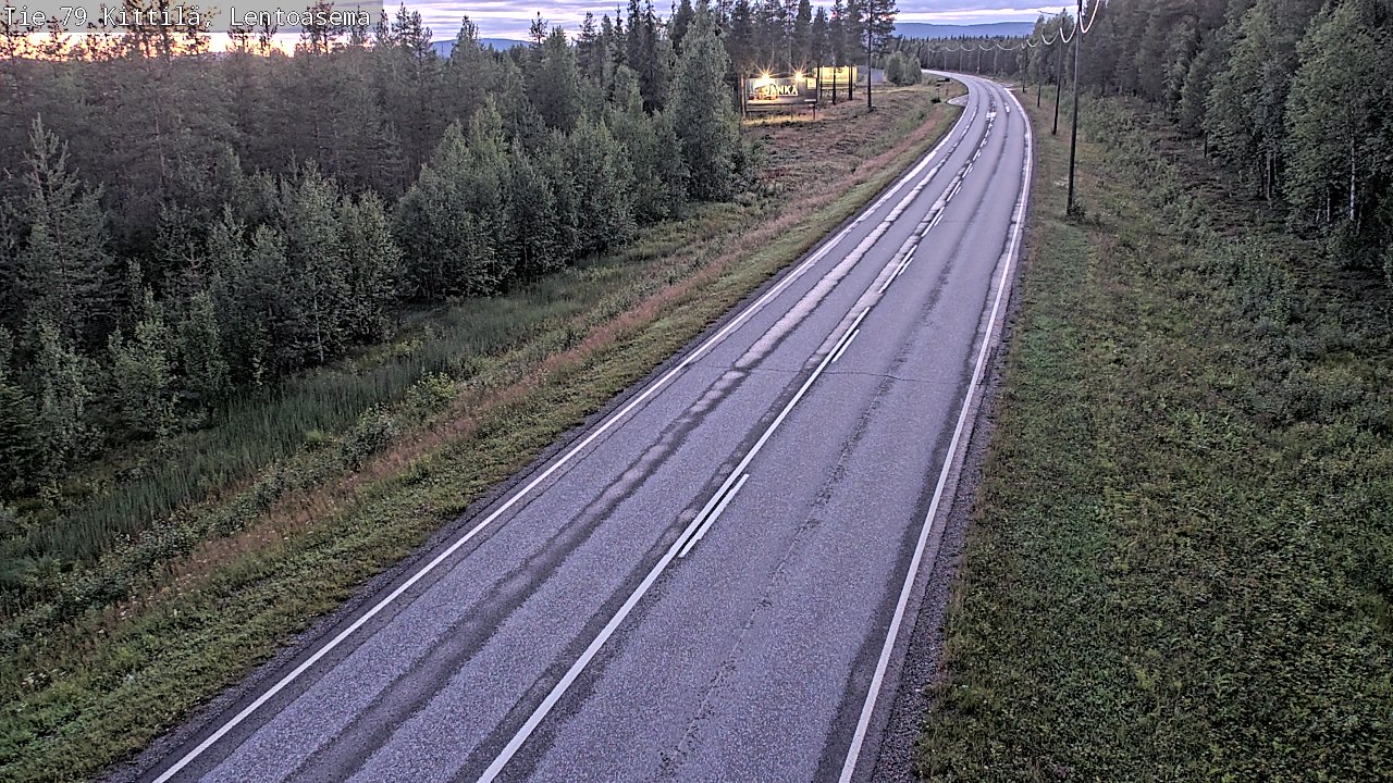 Kelikamerat Kuva Tie 79 Kittilä, Lentoasema, Kittilä, Lappi