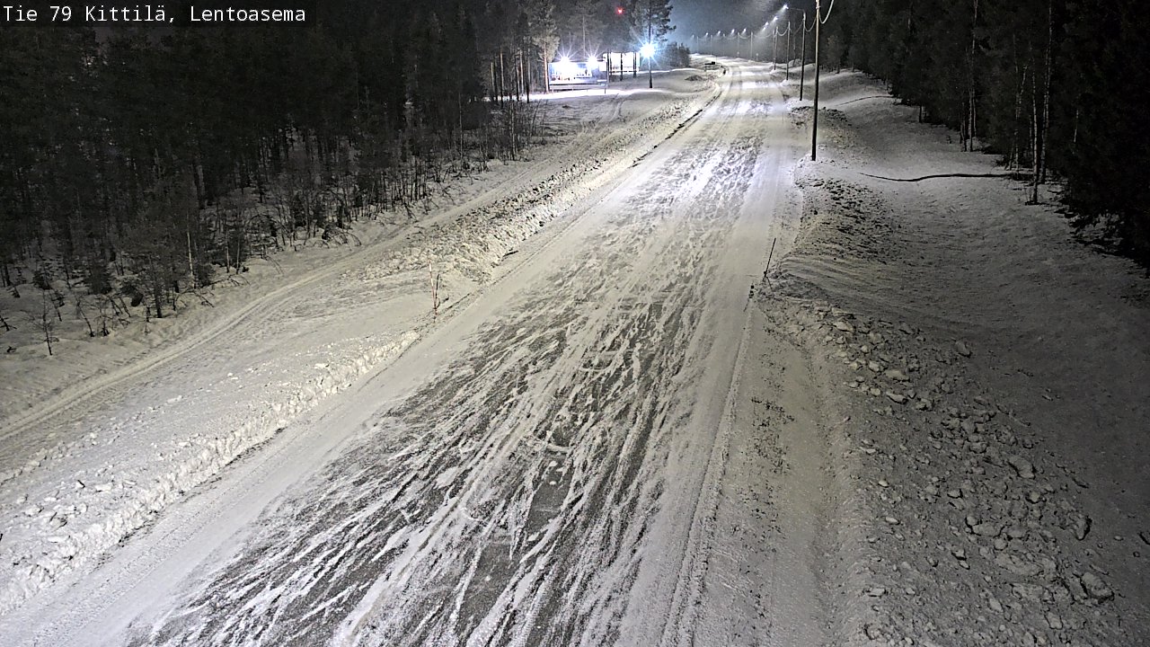Kelikamerat Kuva Tie 79 Kittilä, Lentoasema, Kittilä, Lappi
