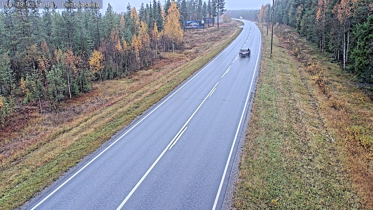 Kelikamerat Kuva Tie 79 Kittilä, Lentoasema, Kittilä, Lappi