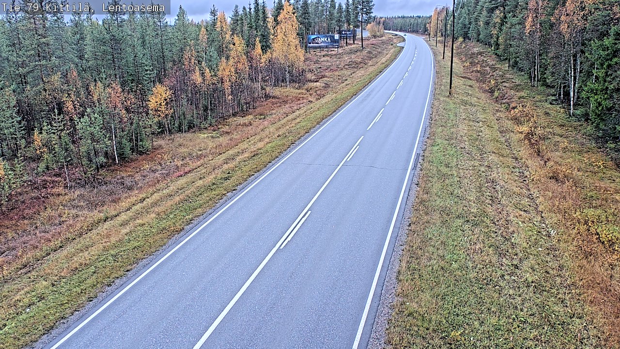 Kelikamerat Kuva Tie 79 Kittilä, Lentoasema, Kittilä, Lappi