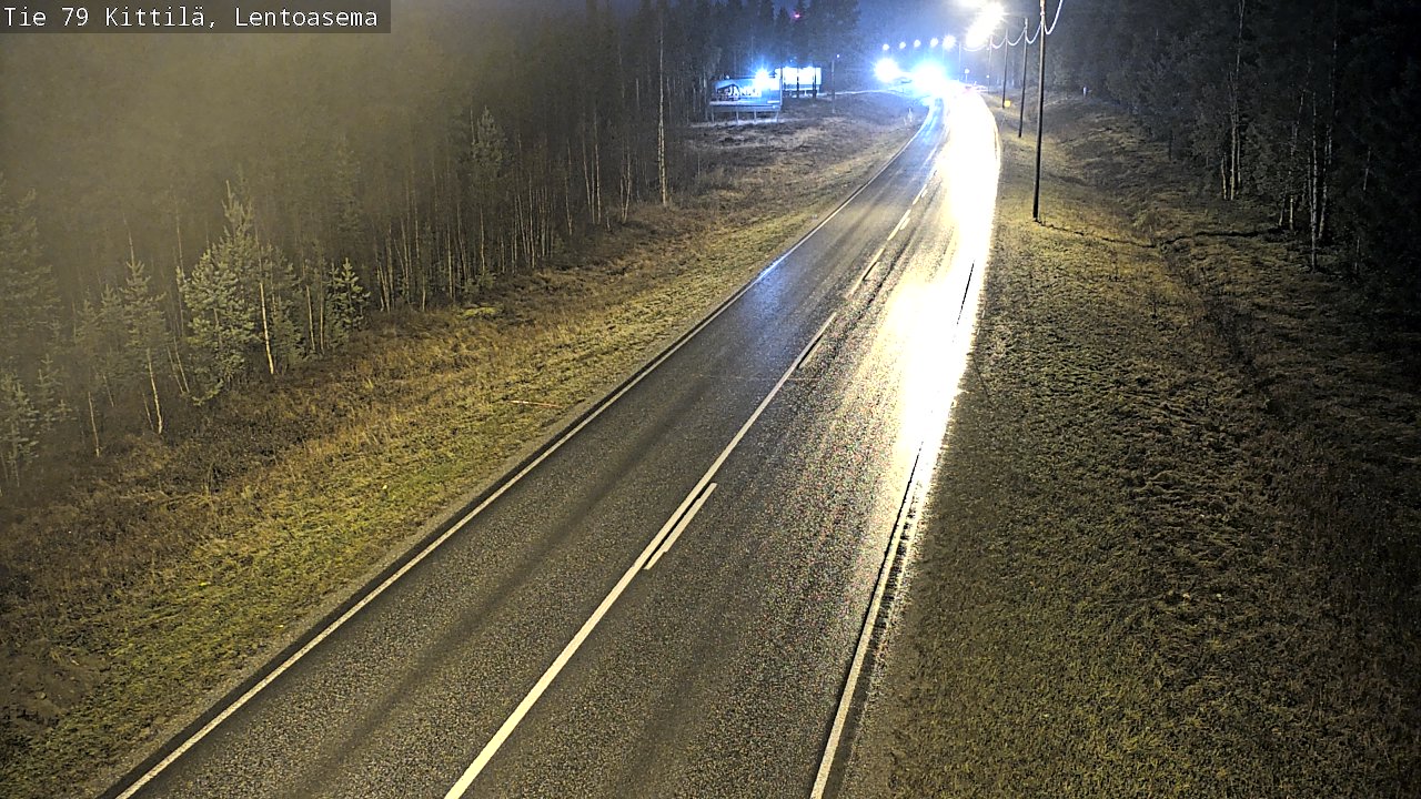 Kelikamerat Kuva Tie 79 Kittilä, Lentoasema, Kittilä, Lappi