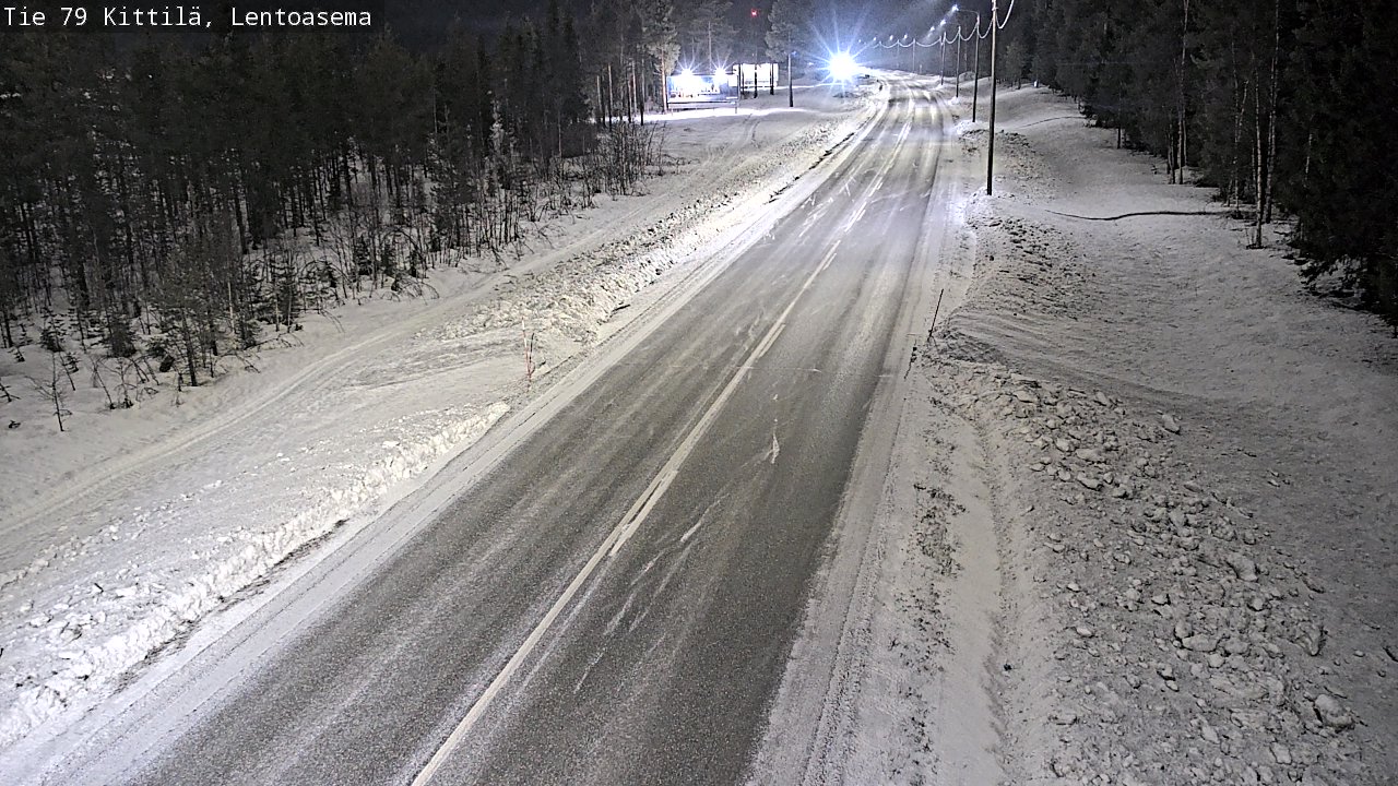 Kelikamerat Kuva Tie 79 Kittilä, Lentoasema, Kittilä, Lappi