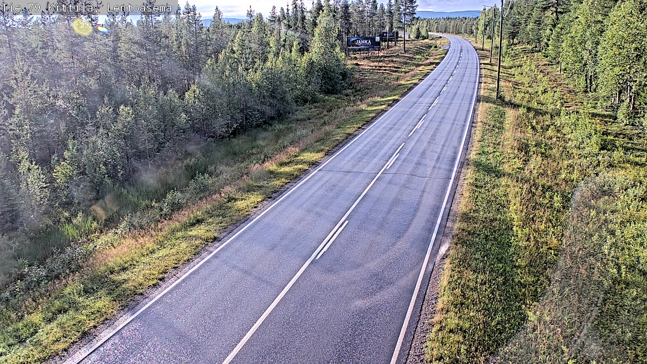 Kelikamerat Kuva Tie 79 Kittilä, Lentoasema, Kittilä, Lappi