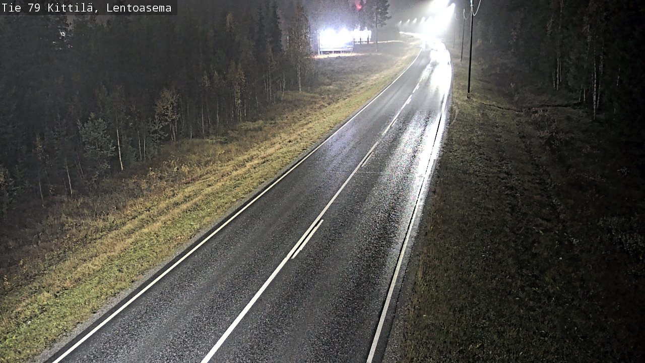 Kelikamerat Kuva Tie 79 Kittilä, Lentoasema, Kittilä, Lappi