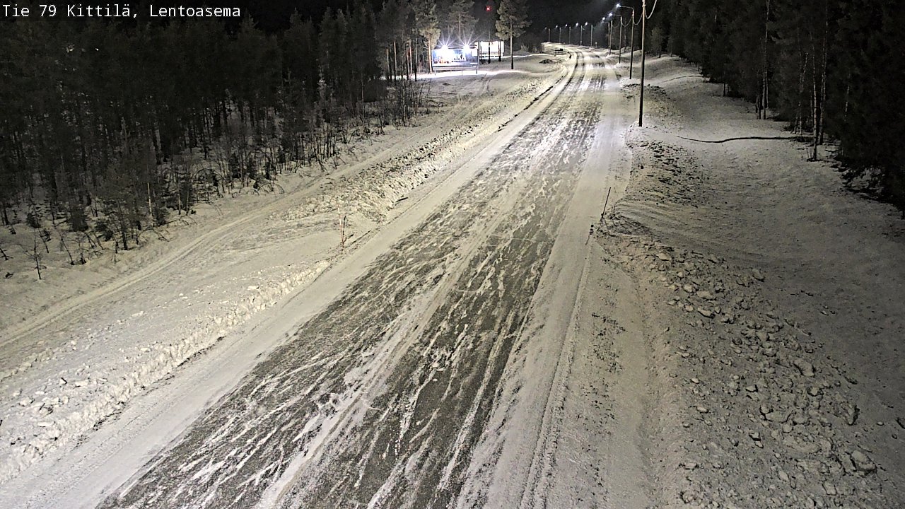 Kelikamerat Kuva Tie 79 Kittilä, Lentoasema, Kittilä, Lappi