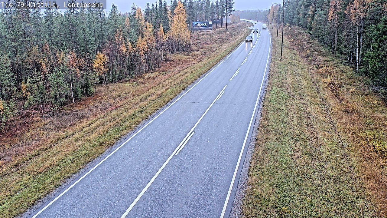 Kelikamerat Kuva Tie 79 Kittilä, Lentoasema, Kittilä, Lappi