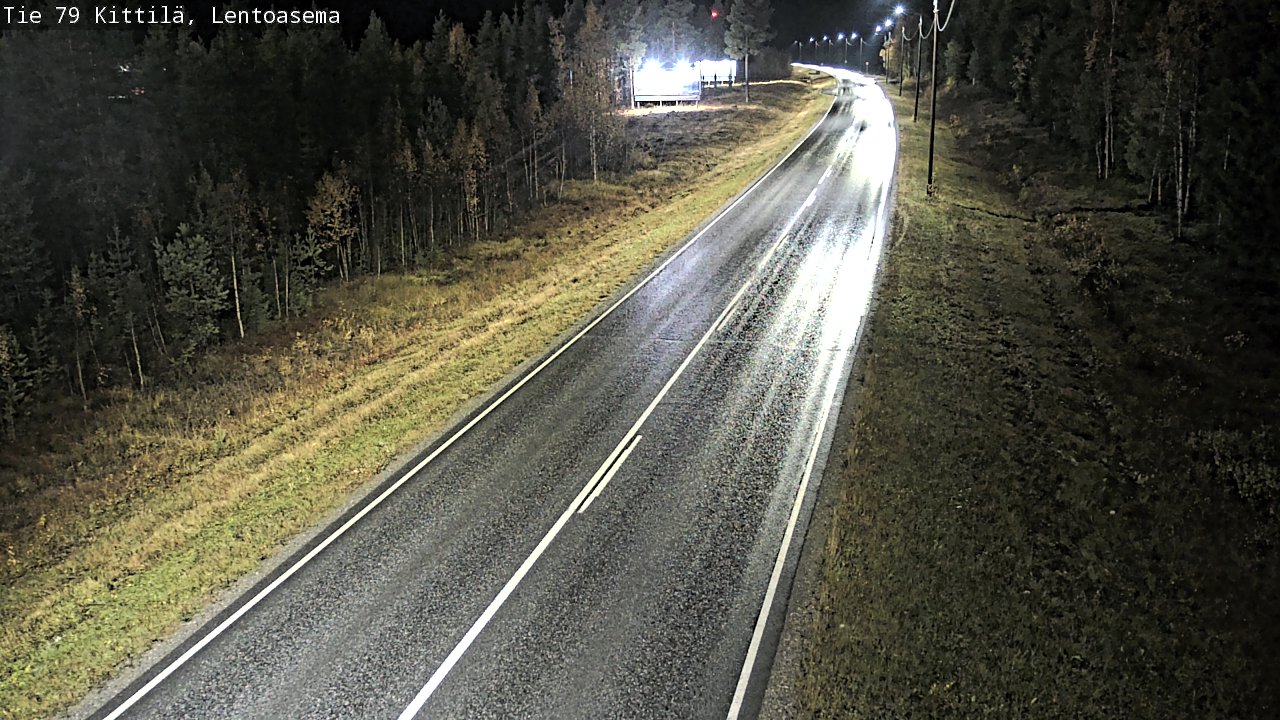 Kelikamerat Kuva Tie 79 Kittilä, Lentoasema, Kittilä, Lappi