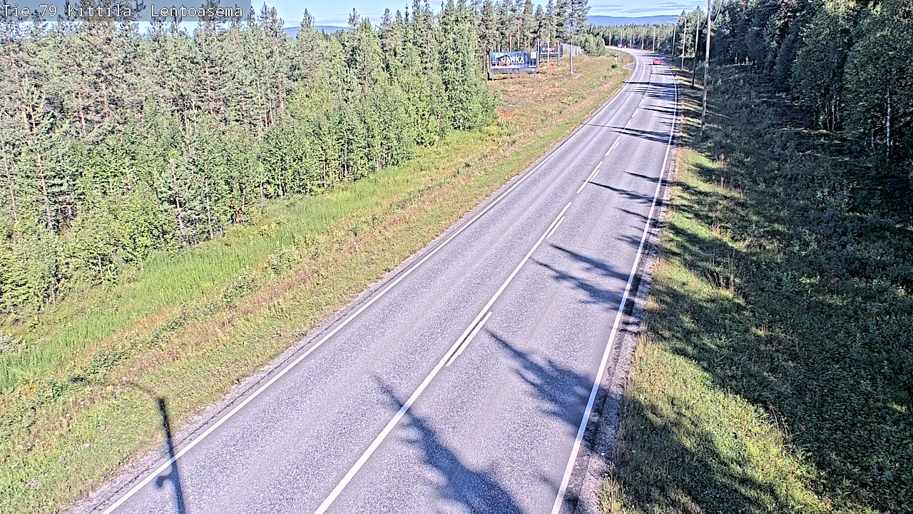 Weather Camera Image Road 79 Kittilä, Lentoasema, Kittilä, Lappi