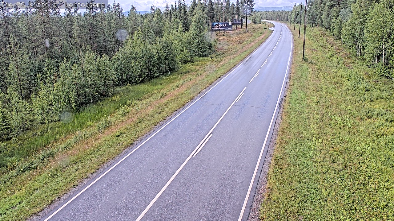 Kelikamerat Kuva Tie 79 Kittilä, Lentoasema, Kittilä, Lappi