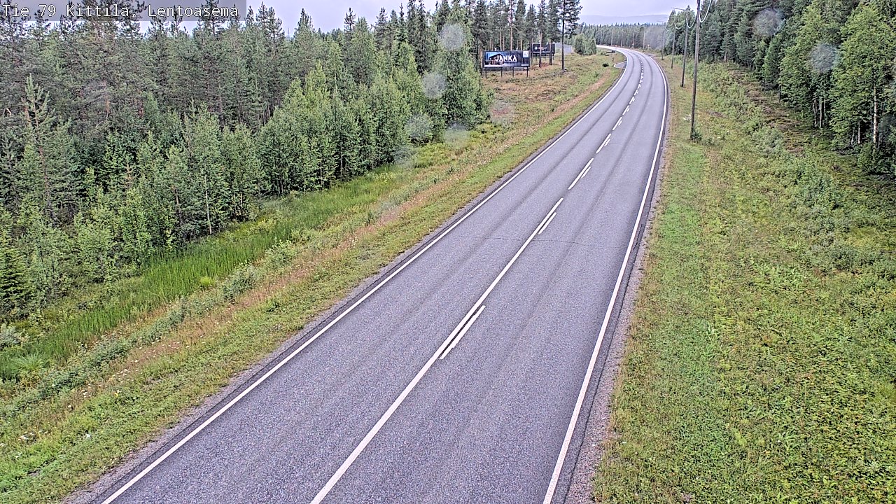 Kelikamerat Kuva Tie 79 Kittilä, Lentoasema, Kittilä, Lappi